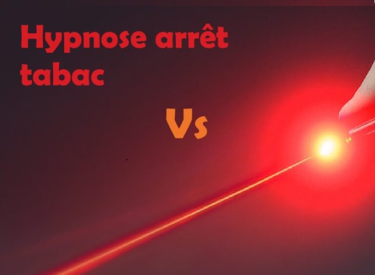 Hypnose pour arrêter de fumer vs laser pour arrêter de fumer